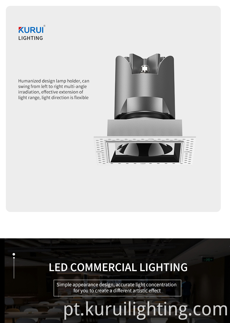 Die Casting Aluminum Downlight